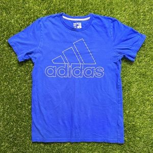 Adidas Blue The Go To Tee Boy’s Size L